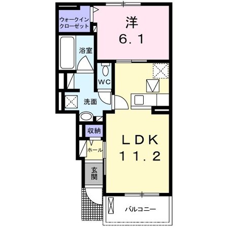 トライスターⅡの物件間取画像